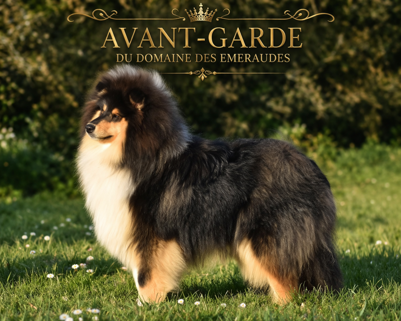 Avant garde du domaine des Emeraudes